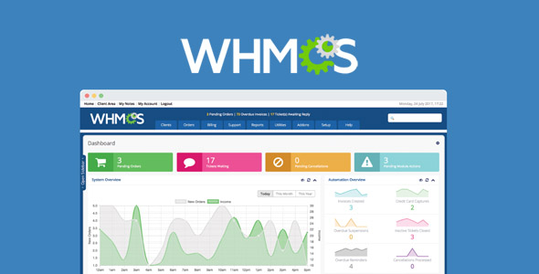 WHMCS 8.9.0 – PHP域名注册服务和主机销售网站托管系统！虚拟主机计费和自动化网站源码-朝晞小屋